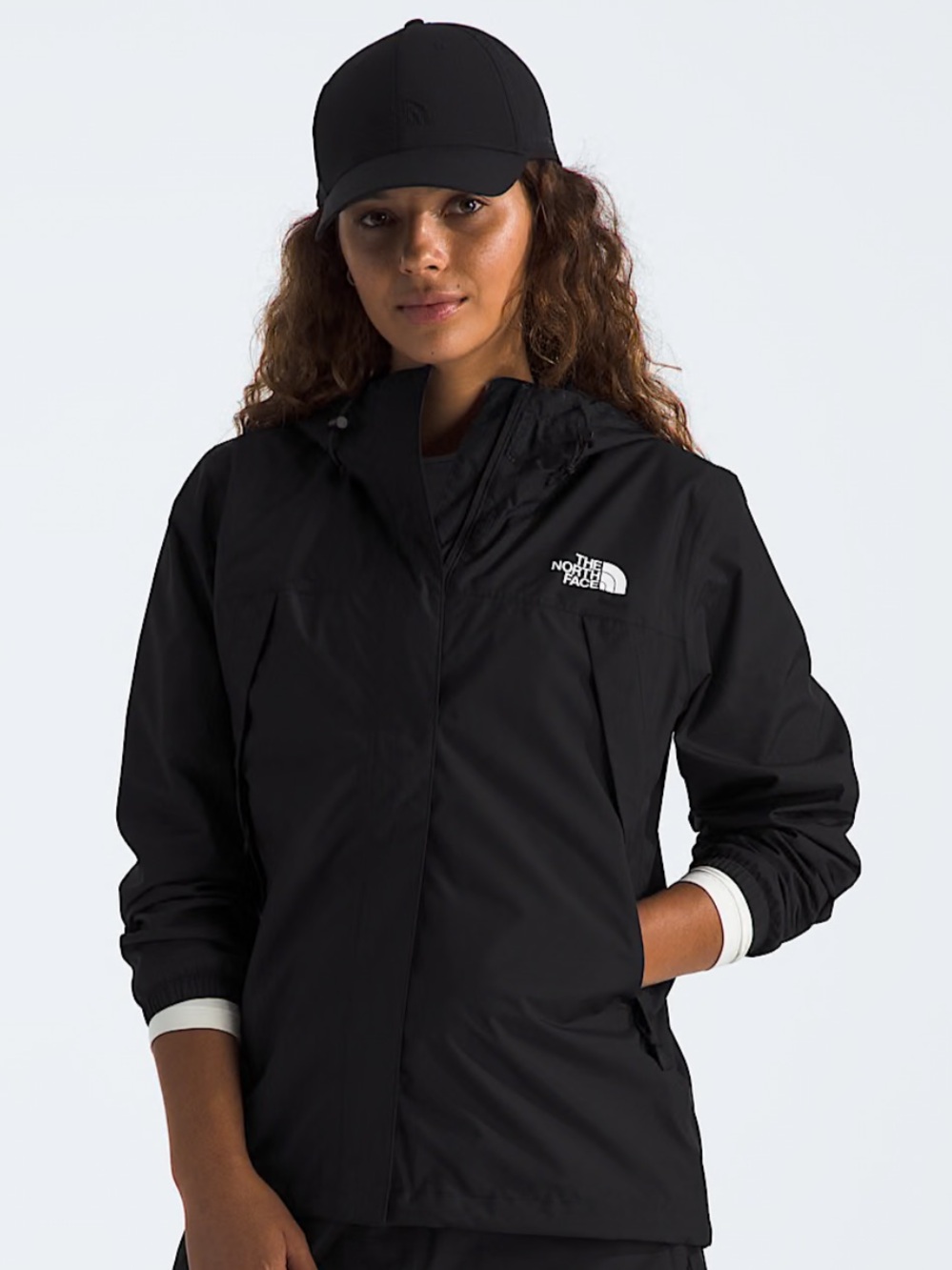 The North Face Women's Black Waterproof Hooded Jacket